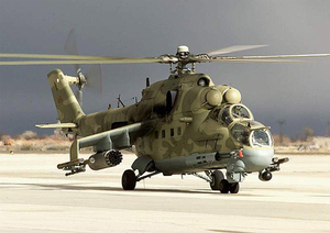 Ruský Mi-24.